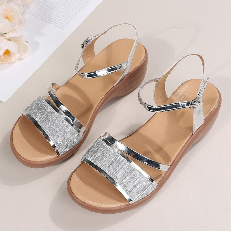 OCW Women Sandal Comfy Wedge Heel Open Toe Chic Fashion Summer