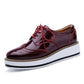 OCW Walking Shoes Women Anti-odor Wedge Oxford Shoes Leather Casual Spring Autumn