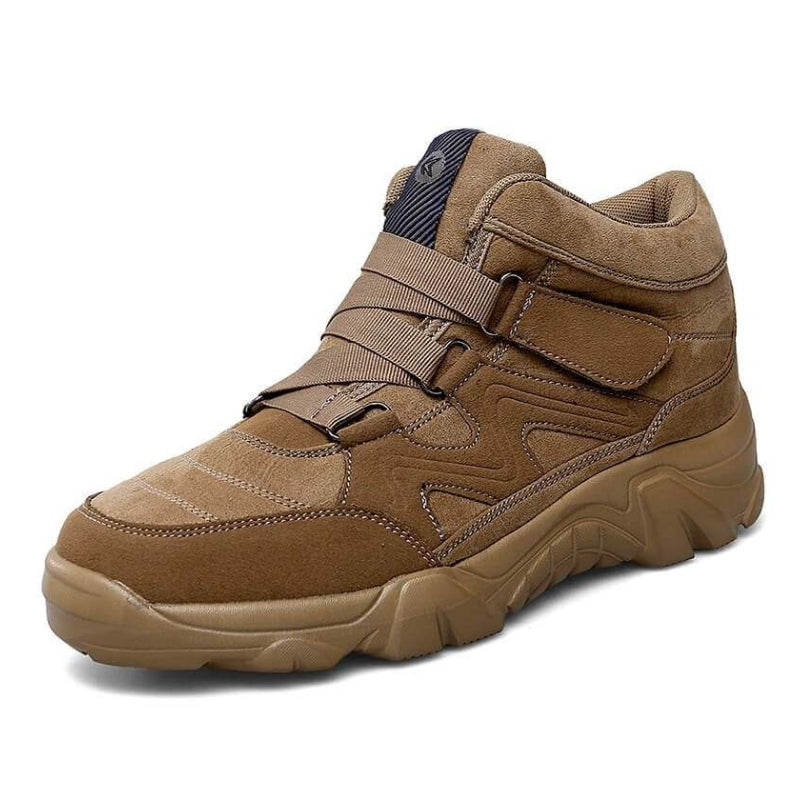 OCW Orthopedic Shoes Men Anti-collision Hiking Ankle Sneakers Suede Outdoor