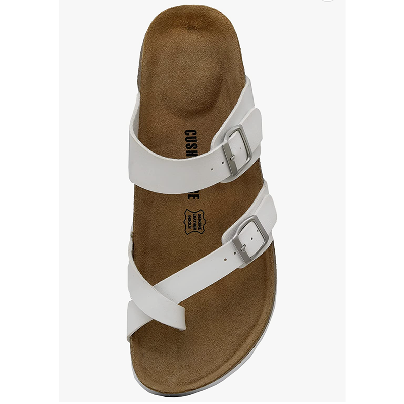 OCW Men Orthopedic Sandal Arch Support Breathable Comfortable Anti Slip Cork Buckle Strap Sandal